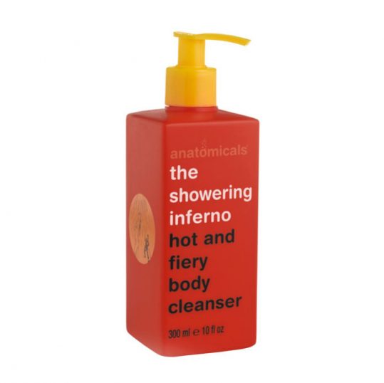Anatomicals The Showering Inferno Hot & Fiery Body Wash